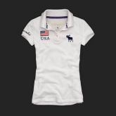 Polo Feminina Abercrombie & Fitch Listradas