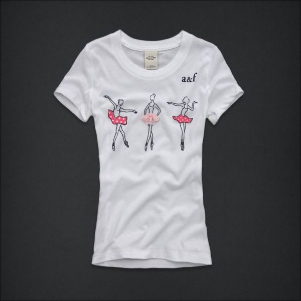 Camiseta Feminina Abercrombie & Fitch