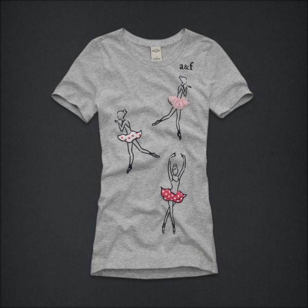 Camiseta Feminina Abercrombie & Fitch