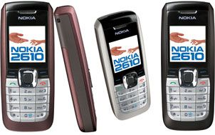 NOKIA 2610 + FRETE GRATIS PARA TODO BRASIL